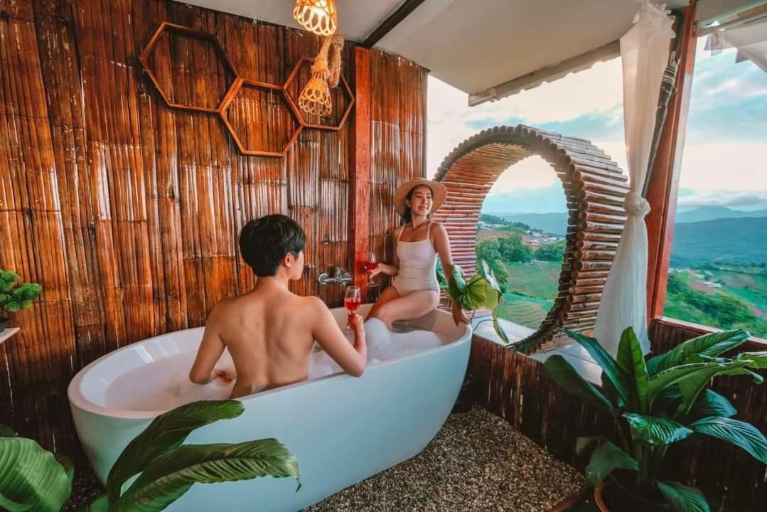 ホテル ไร่ดอยช้าง ม่อนเเจ่ม Mon Jam エクステリア 写真