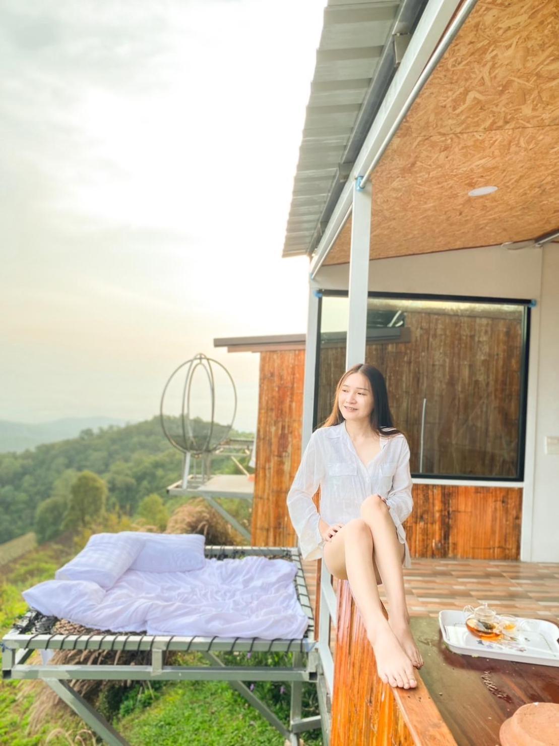 ホテル ไร่ดอยช้าง ม่อนเเจ่ม Mon Jam エクステリア 写真