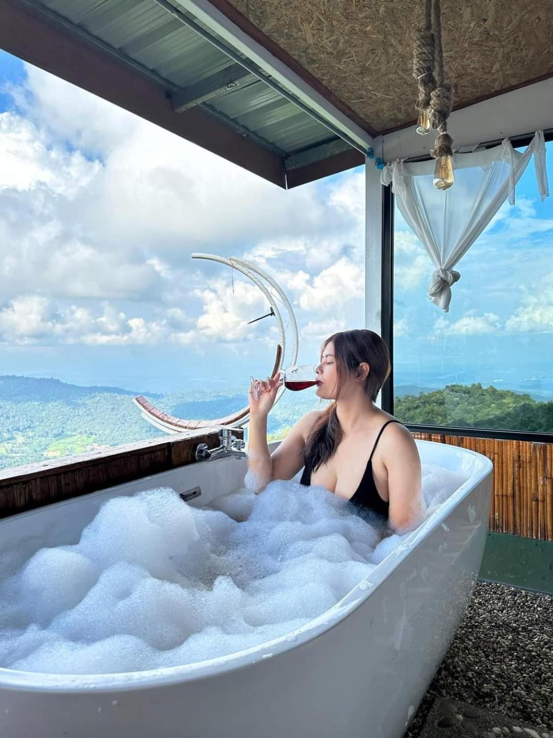 ホテル ไร่ดอยช้าง ม่อนเเจ่ม Mon Jam エクステリア 写真